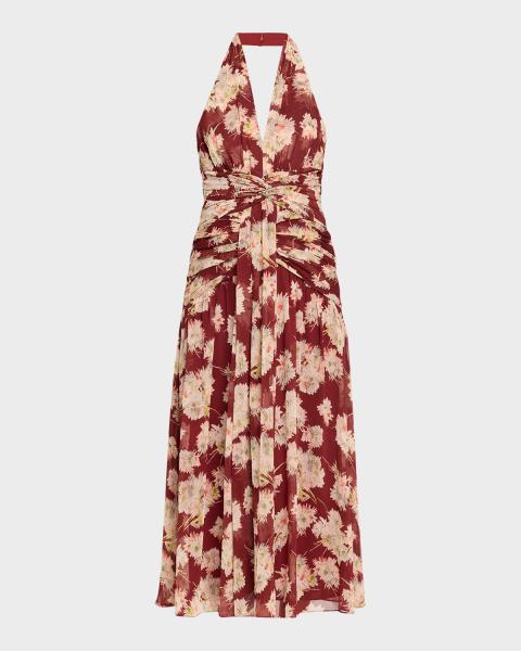 cinq a sept rori midi dress Cinq A Sept Green Rori Midi-Dress Size 0 $395