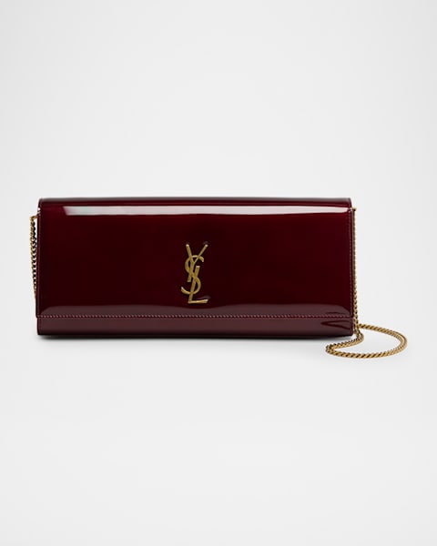 Kate Small YSL Crossbody Bag in Shearling