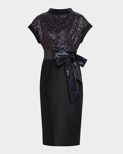 princess polly baby blue dress Badgley Mischka Collection Capelet Floral Lace Midi Dress