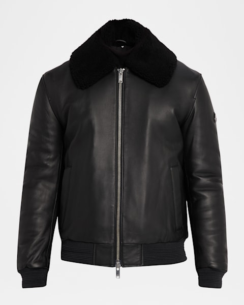 Prada Men's Re-Nylon Bomber Jacket | Neiman Marcus
