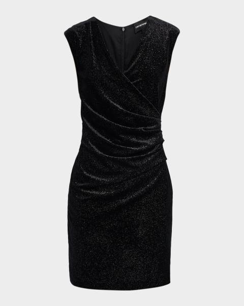 cool foliage black mini dress Etro, Wool Mini Dress With Paisley Foliage Embroidery, Woman, Black, Size 38