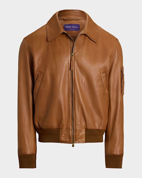 安*屋様 Ralph Lauren purple label レザーカーコート 安*屋様 Ralph Lauren purple label レザーカーコート resize_image