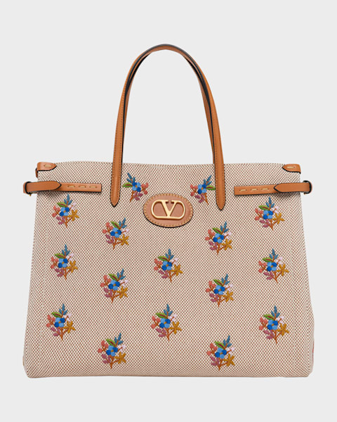 Valentino Garavani Rockstud Spike Top-Handle Vanity Bag | Neiman