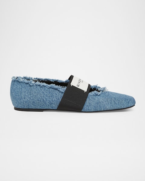 Loro Piana Rebecca Calfskin Ballerina Flats | Neiman Marcus