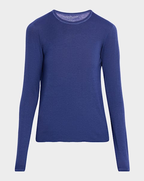 Prada Cashmere Ribbed Elbow-Patch Quarter-Zip Sweater | Neiman Marcus