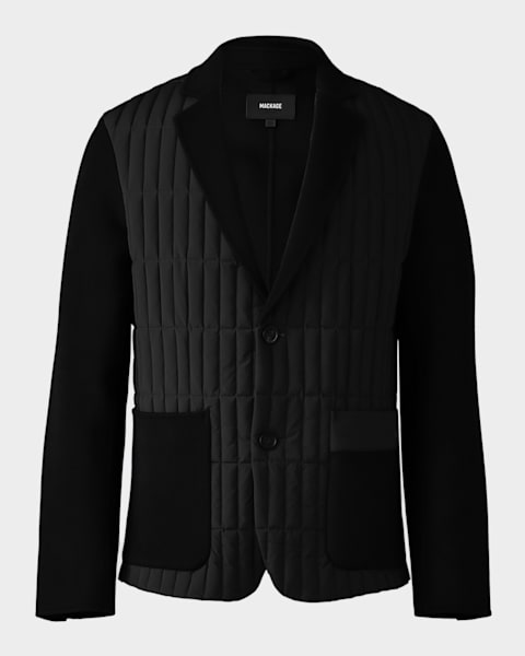 Amiri Men's Sequin Peak Lapel Oversized Blazer | Neiman Marcus