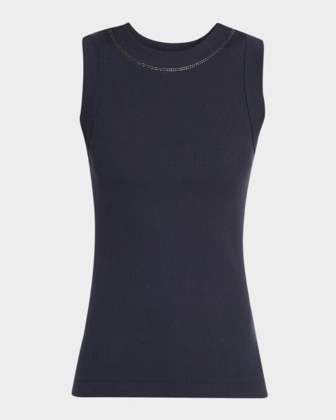 Toccin Andy Crochet Tank Top | Neiman Marcus