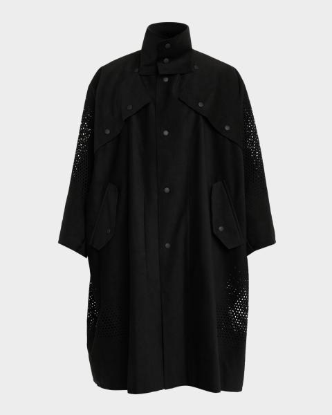 Fear of God Men's Eternal Nylon-Wool Car Coat | Neiman Marcus