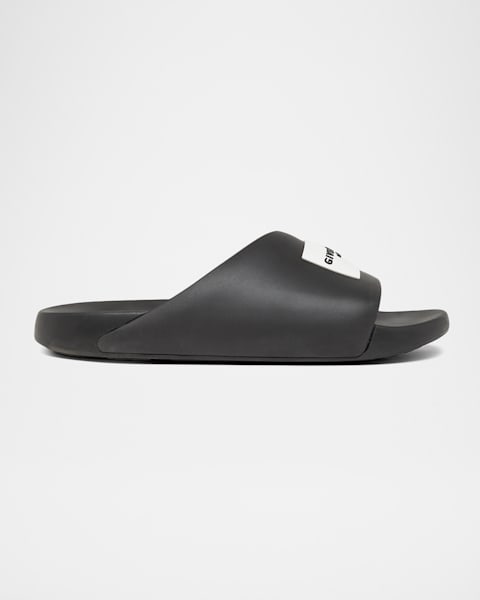 Balenciaga x Crocs Men's Rubber Slide Sandals | Neiman Marcus