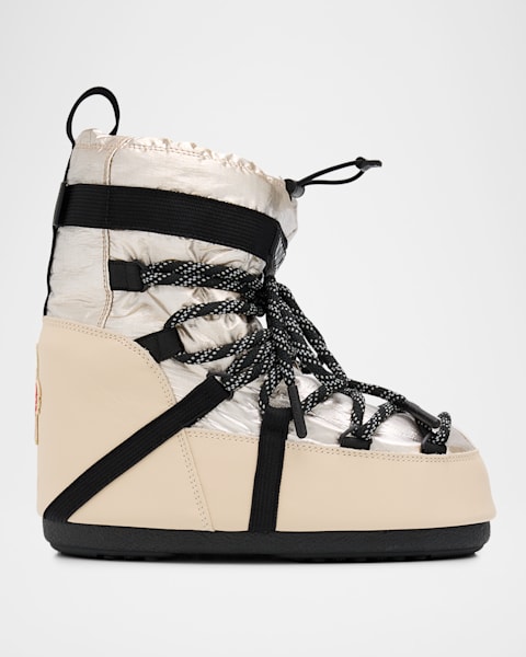 Moncler Insolux Fleece Snow Boots | Neiman Marcus
