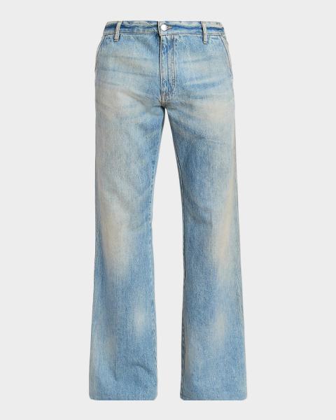 Amiri Men's Mx1 Distressed Skinny Jeans | Neiman Marcus