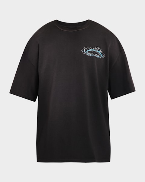 Amiri Men's Chateau Amiri Script Cotton T-Shirt | Neiman Marcus