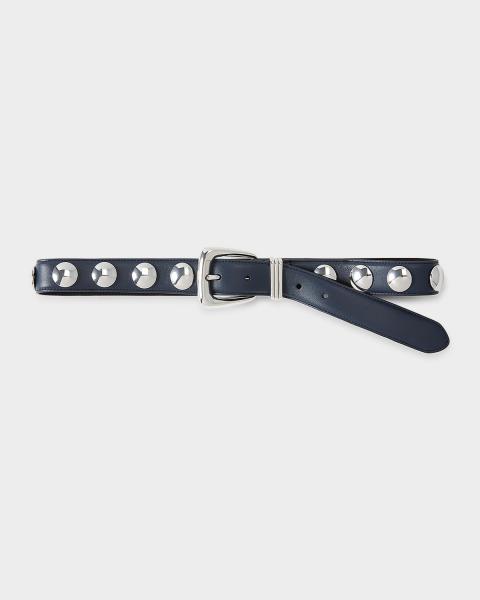 Streets Ahead Leather Belt | Neiman Marcus display picture 3