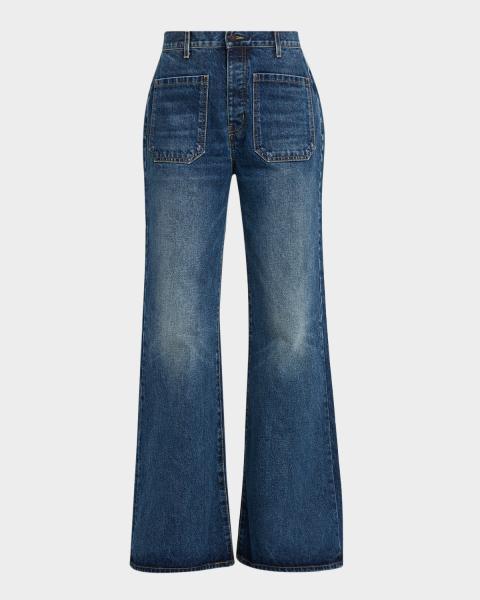 Citizens of Humanity Brynn Drawstring Wide-Leg Trouser Jeans