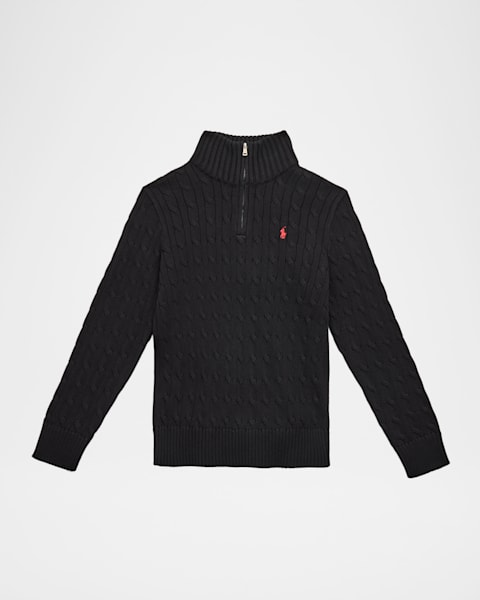  Boy's Johane Cotton Pique EKD Polo Shirt, Size 3-14