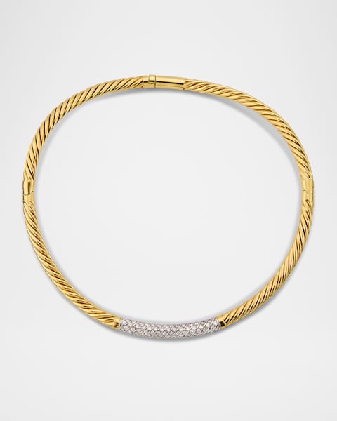 NM Estate Estate Tiffany & Co. 18K Yellow Gold X Necklace | Neiman