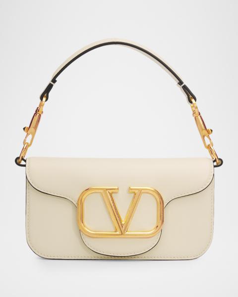Valentino Garavani Loco Small Coral Jewel Chain Shoulder Bag