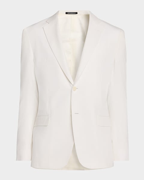 Giorgio Armani Men's Honeycomb Shawl Sport Coat | Neiman Marcus