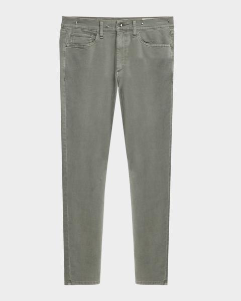 Burberry Men's Slim Fit Coated Jeans | Neiman Marcus