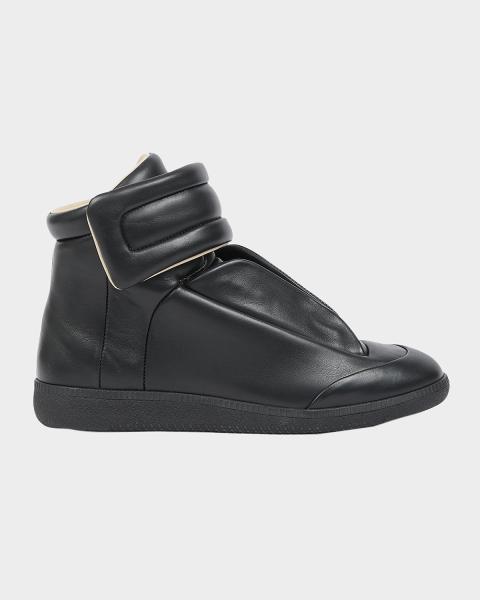 【MAISON MARGIELA / メゾン マルジェラ】 Maison Margiela Future Leather Low-Top Sneakers | Neiman Marcus