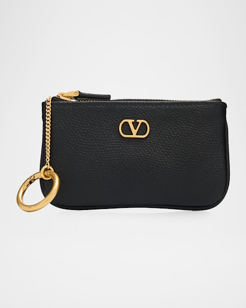 JIMMY CHOO ブラック ポーチ 約25cm Jimmy Choo Zipped Raffia Flat Pouch | Neiman Marcus