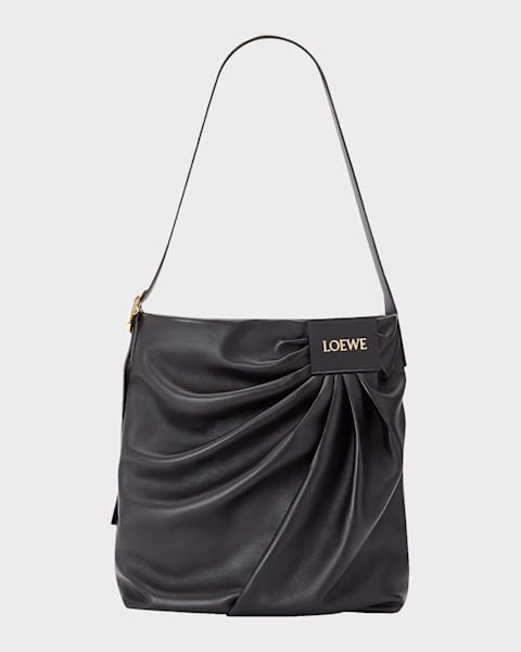 Loewe x Paula's Ibiza Squeeze XL Shoulder Bag in Leather | Neiman