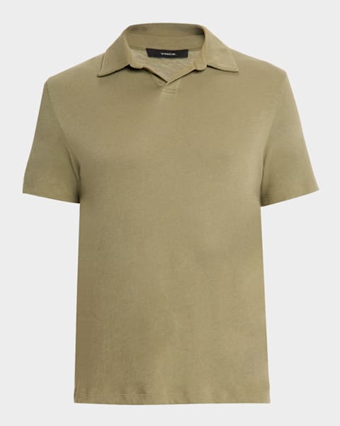 Amiri Men's MA Quad Half-Zip Knit Polo Shirt | Neiman Marcus