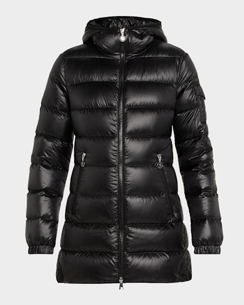 Moncler Bady Hooded Short Down Jacket | Neiman Marcus