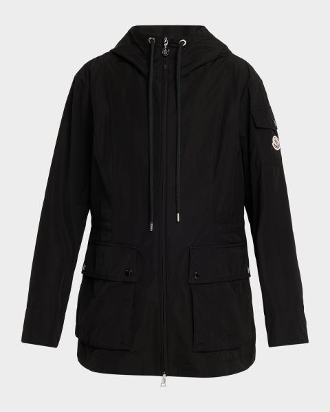 Moncler Leandro Short Hooded Parka | Neiman Marcus