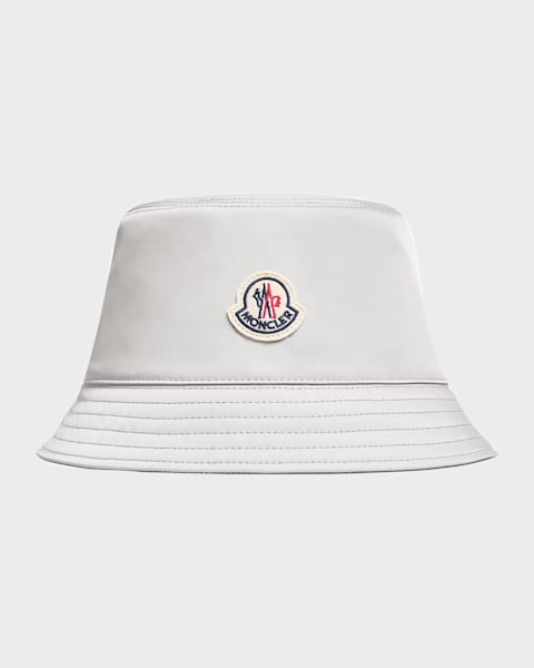 Moncler Logo Bucket Hat | Neiman Marcus