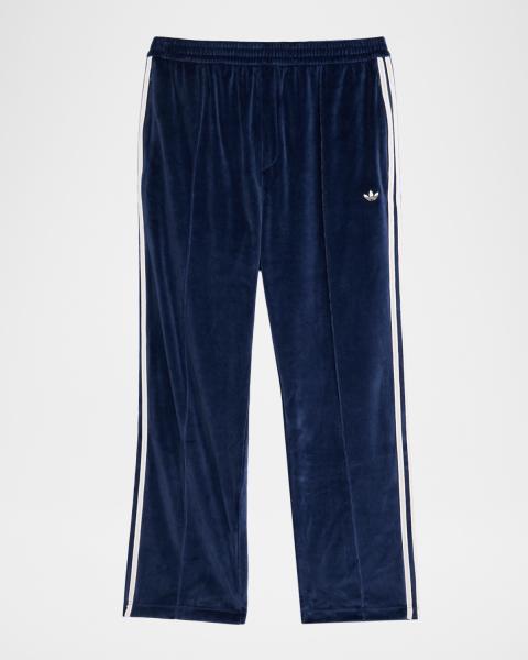 adidas x Willy Chavarria Men's Fleece Zip-Off Track Pants | Neiman