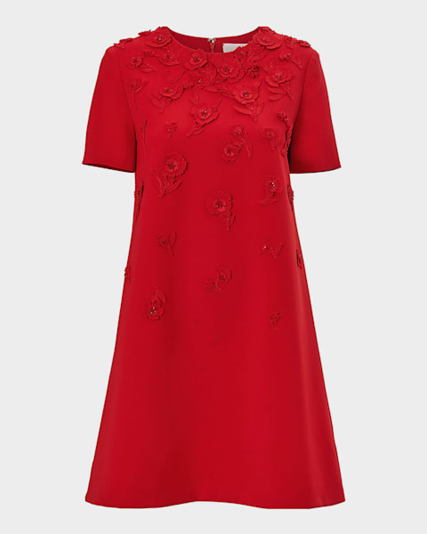 natural lace dress Primavera Couture 14110 Ruffle Layer Prom Dress Lace Gown Red/Nude / 20W main image 0