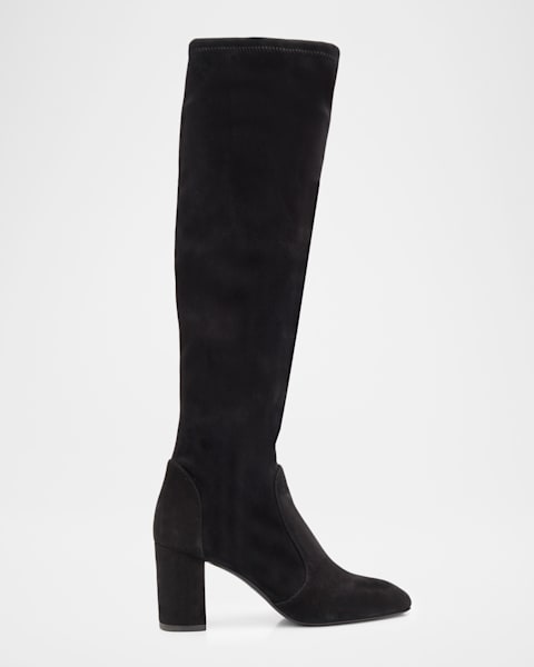 Stuart Weitzman 5050 Finn Leather Over-The-Knee Boots | Neiman Marcus