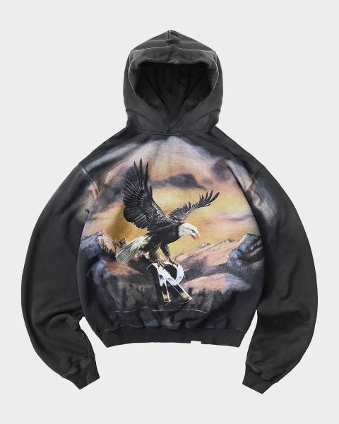 REPRESENT x Guns N' Roses Men's Cross Zip Through Hoodie | Neiman