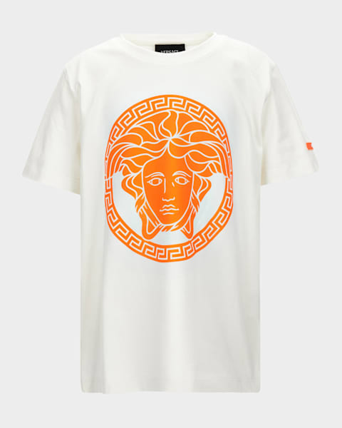 Boy's Medusa Emblem Polo Shirt, Size 6-14