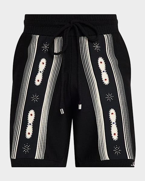 Amiri Men's MA Quad Toweling Shorts | Neiman Marcus