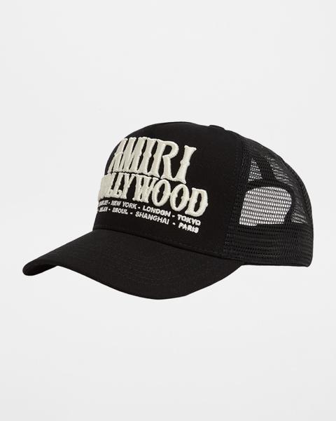 Amiri Men's MA Logo Trucker Hat | Neiman Marcus