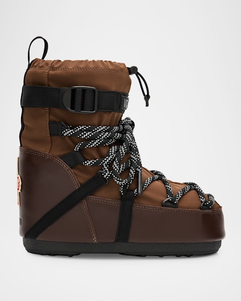 Moncler Insolux Fleece Snow Boots | Neiman Marcus
