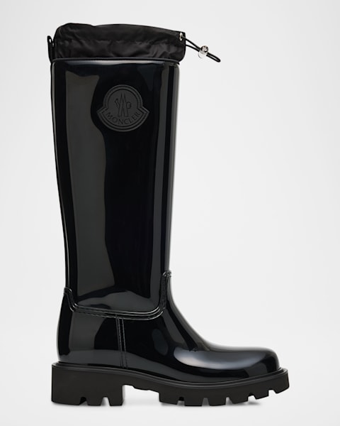 MONCLER ブラック ACQUA RAIN BOOT TG43サイズ　中古 MONCLER ブラック ACQUA RAIN BOOT TG43サイズ 中古 中古・古着通販