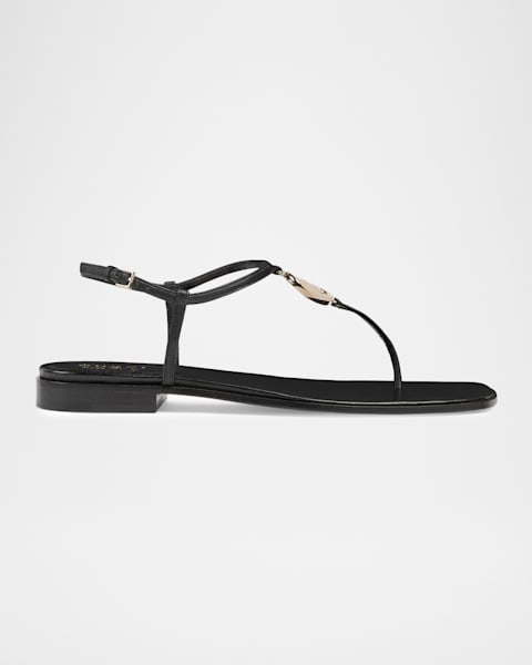 Gucci Marmont GG Double Strap Sandals | Neiman Marcus