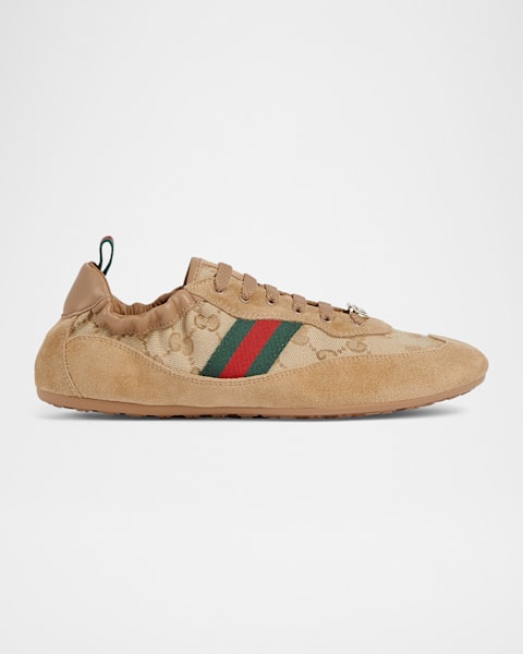 Gucci GG Canvas Low-Top Sneakers | Neiman Marcus