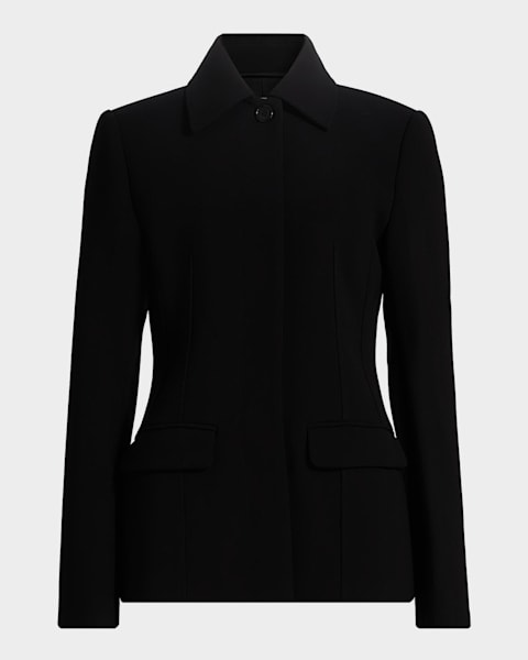 Victoria Beckham Shawl Collar Tux Jacket | Neiman Marcus
