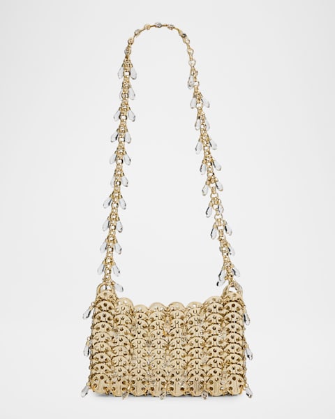 Rabanne Sac a Main Tricolor Disc Shoulder Bag | Neiman Marcus