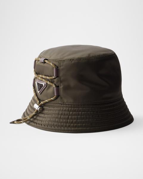 Prada Men's Denim Bucket Hat | Neiman Marcus