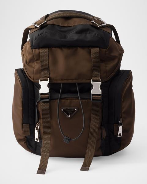 MCM Stark Mini Embossed Leather Backpack | Neiman Marcus display picture 1