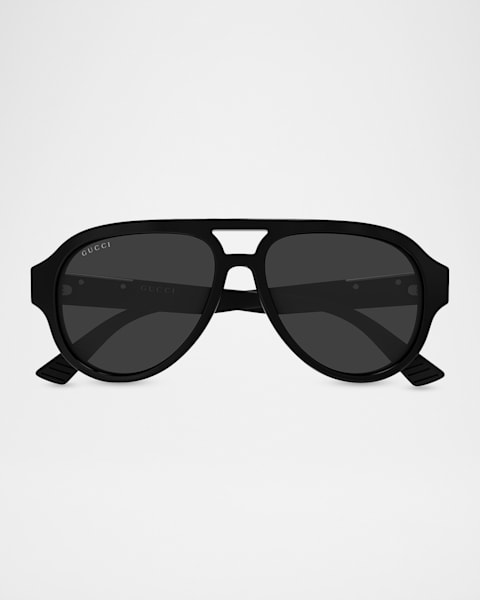 Gucci Men's GG2174S-001 Frameless Mask Sunglasses | Neiman Marcus