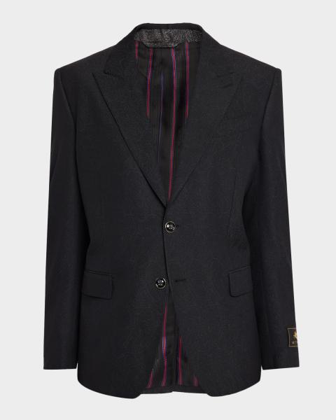 Ralph Lauren Purple Label Men's Kent One-Button Peak Lapel Sport