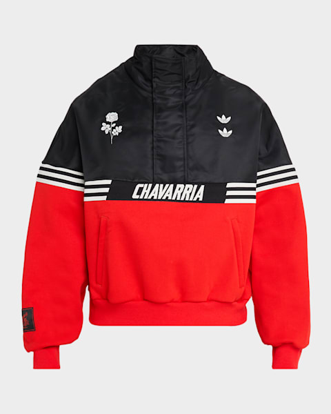 Adidas x Willy Chavarria Men's Heavyweight Full-Zip Hoodie