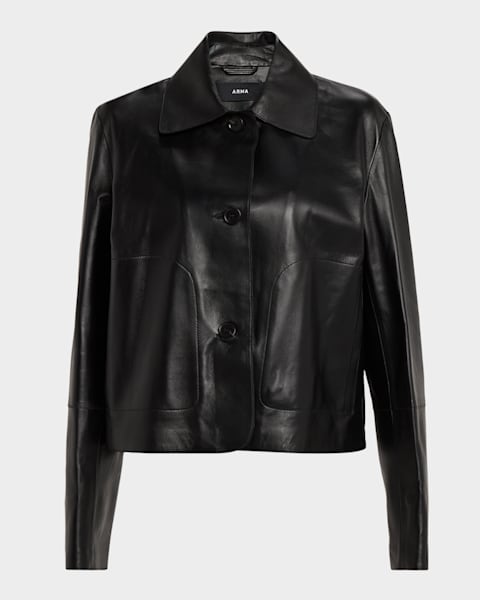 y2k❤️00s 3.1 Phillip Lim レザー ナポレオン ジャケット 3.1 Phillip Lim Jaspé Wool Cropped Jacket | Neiman Marcus