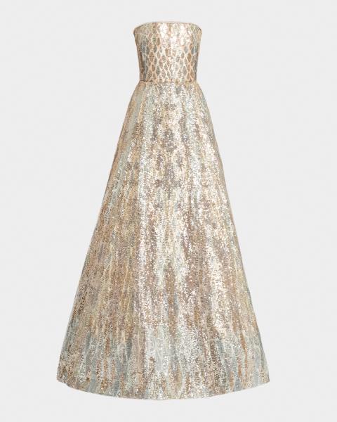 shoshanna gold strapless dress Vintage Shoshanna Womens 0 Strapless Gold Metallic Mini Party Dress Pockets  Zip